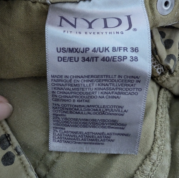 Stretchy Leopard Print Skinnys - Picture 7 of 7